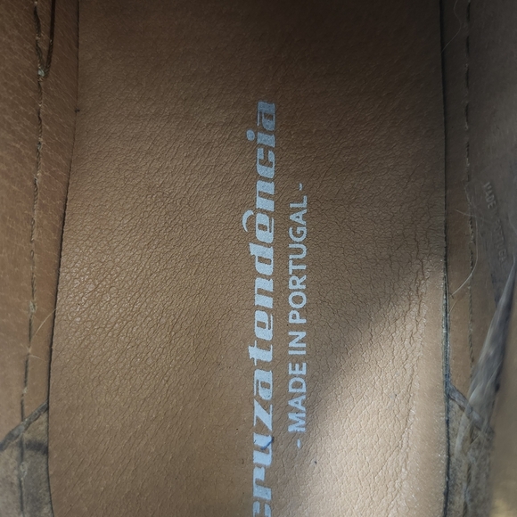 Cruza Tendencia Men's Navy US 12  Suede Leather Low Top Classic Chic Sneakers - Picture 9 of 10